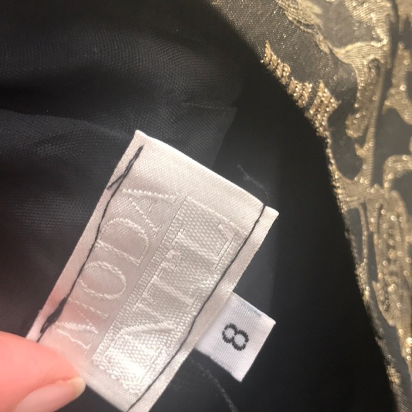 Moda Intl vintage brocade dress - Picture 5 of 6